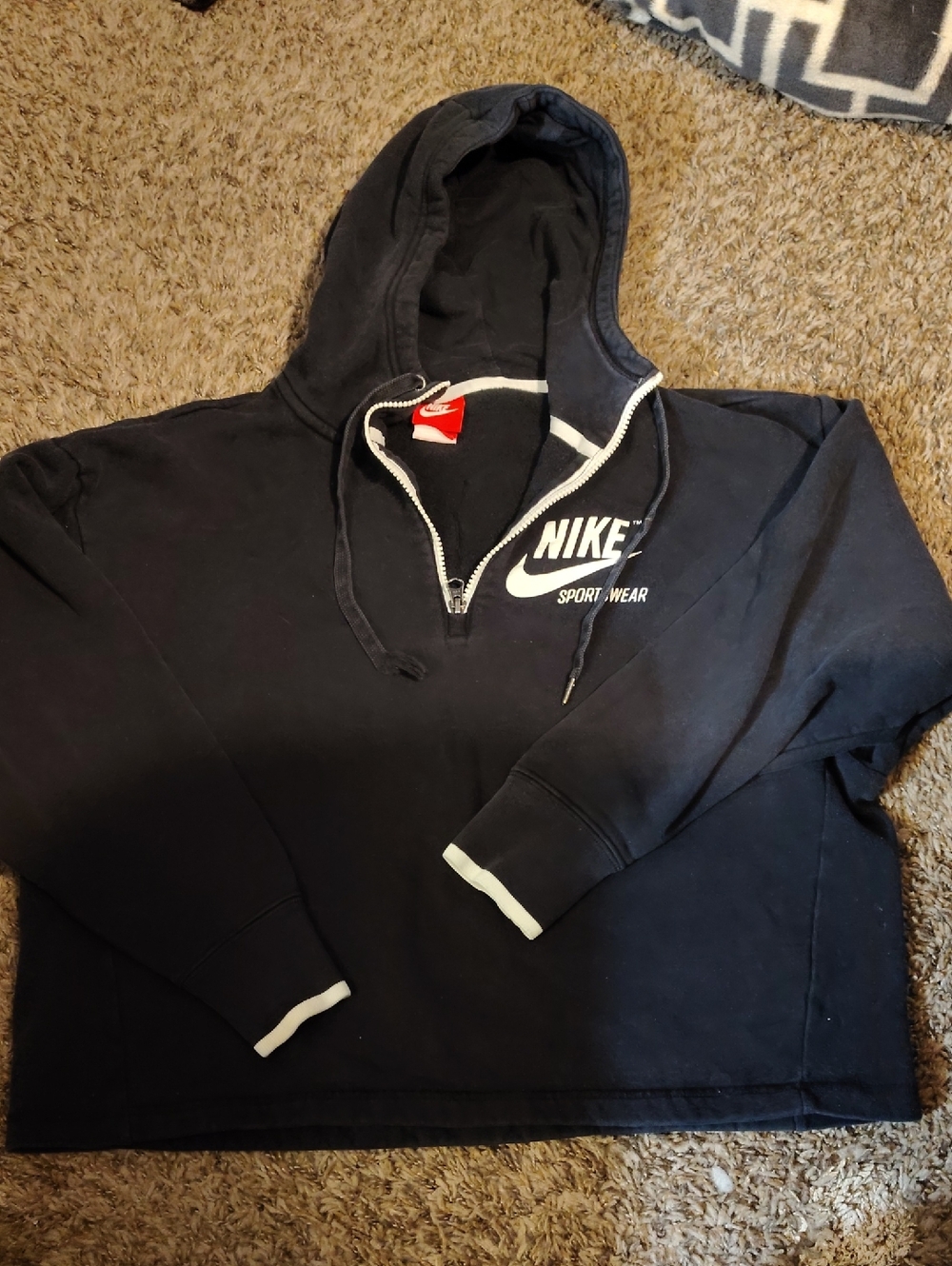 Vintage Nike Crop Half-zip
